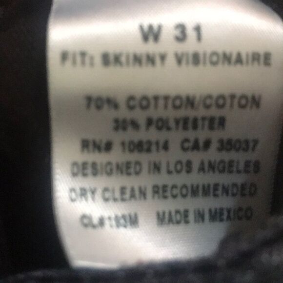 Joes Skinny Visionaire Jeans!! - Picture 4 of 4